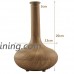 Enshey NEW Woodgrain Ultrasonic Aroma Essential Oil Diffuser Quiet Cool Mist Humidifier Air Humidifier Automatic Shut-off Essential Oil Fragrance Machine Ionizer for Office Home Bedroom Baby Room Stud - B06XX3Y853